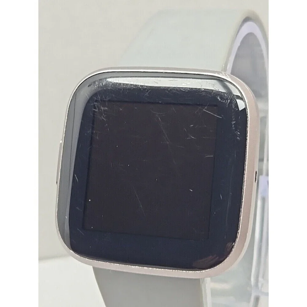 Fitbit Versa 2 Smartwatch Gray 40mm Alexa WR50M Always On Display W/ Charger